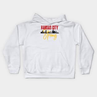 Kansas City Strong Skyline Kids Hoodie